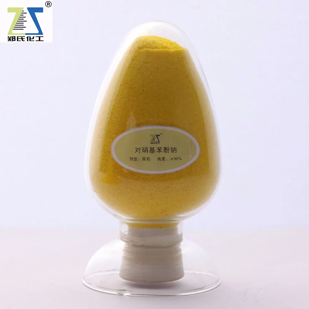 Plant Growth Regulator Atonik raw material sodium P-nitrophenolate 98%TC reproductive growth