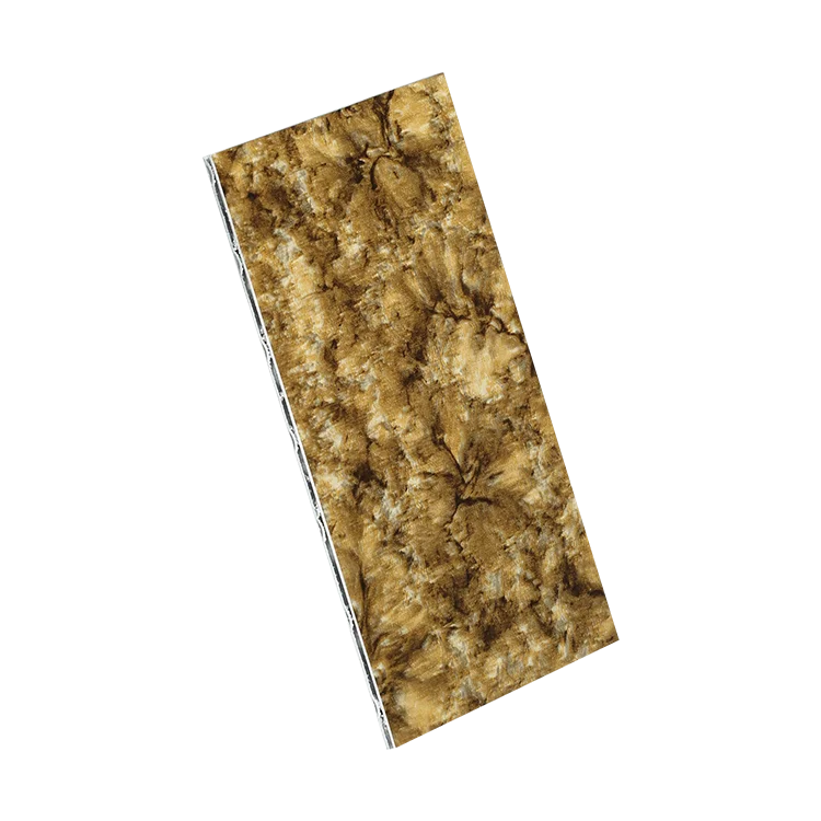 Stone Look Wall Paneling/Marble Granite Aluminium Composite Panel/Barble Finish Sheets