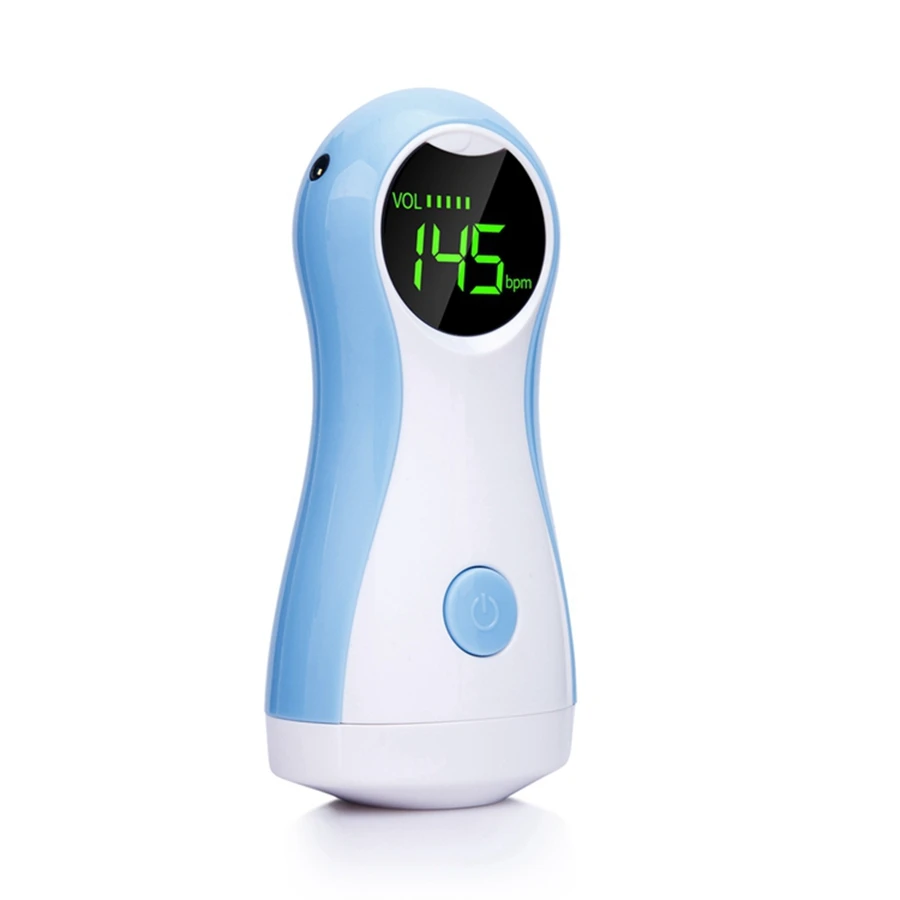 High-fidelity Sound Ultrasonic Baby Heart Household Pregnant Baby Heartbeat Monitor Portable Monitor Fetal Doppler