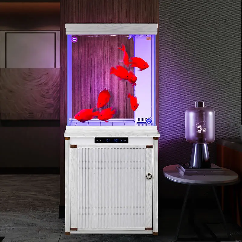SUNSUN Landscape  Large Chili red arowana tank Ecological bottom filter Fish tank 1.5m Living room aquarium HXT series