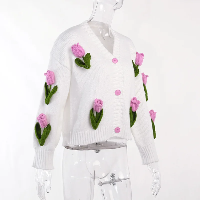 Winter 2022 New Arrivals Hot selling women long sleeve fashionable knit womens ladies sweaters