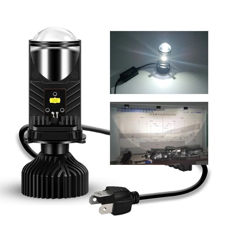 y9 faros led headlight mini lens projector h4 spot light led h4 canbus offroad truck led lamp motorcycle led headlight