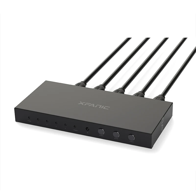 1.4 Version Converter Good Quality 4Kx2K Video Splitter 4x1 HDMI Quad Multiviewer