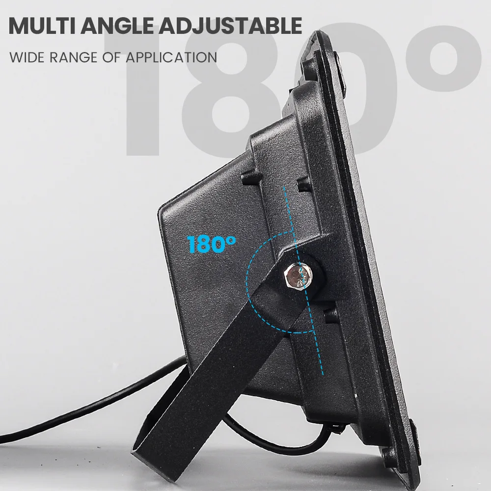 2023 New Outdoor Solar Floodlight Waterproof IP67 Remote Control 100W Solar Flood light OEM High Power LED Projection Light