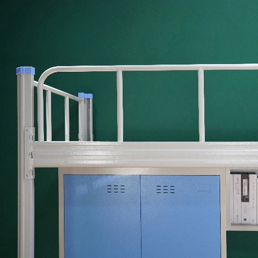 Bedroom Furniture Wholesale Double Queen Full Size Industrial Metal Frame Iron Metal Bunk Loft Beds With Single Bed Or Desk