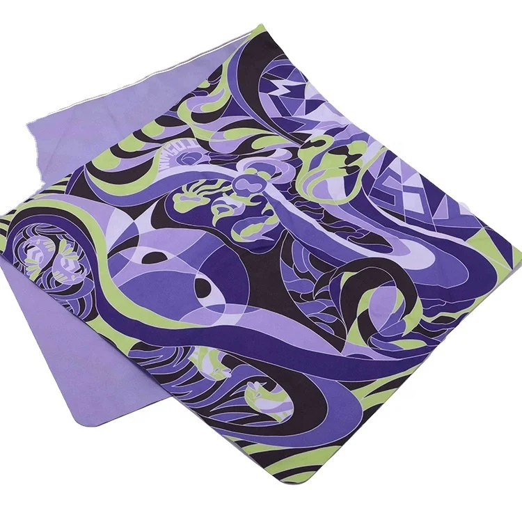 Popular custom comfortable digital sublimation quick dry microfiber Cotton absorbent beach towels beach towel