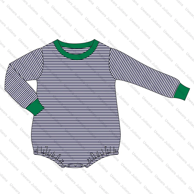 christmas 2024 new born baby clothes baby knit romper stripe long sleeve baby boys winter rompers