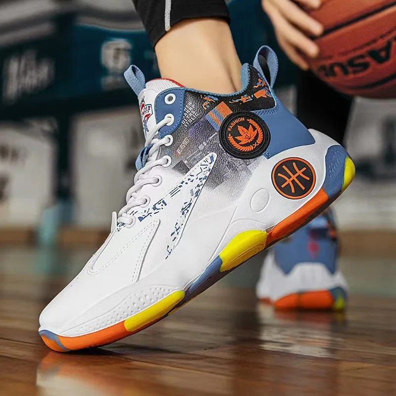 Fashionable Basketball Shoes for Men New Styles 2024 High Top Sneakers Dunk Shoes Basketball Men Basketball Style Shoes Sneaker