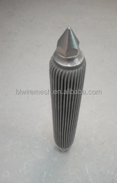 Customized Stainless Steel 304 Sintered Mesh Filter Element Low Pressure Line Gap Cartridge Screen for Machine Oil Filter