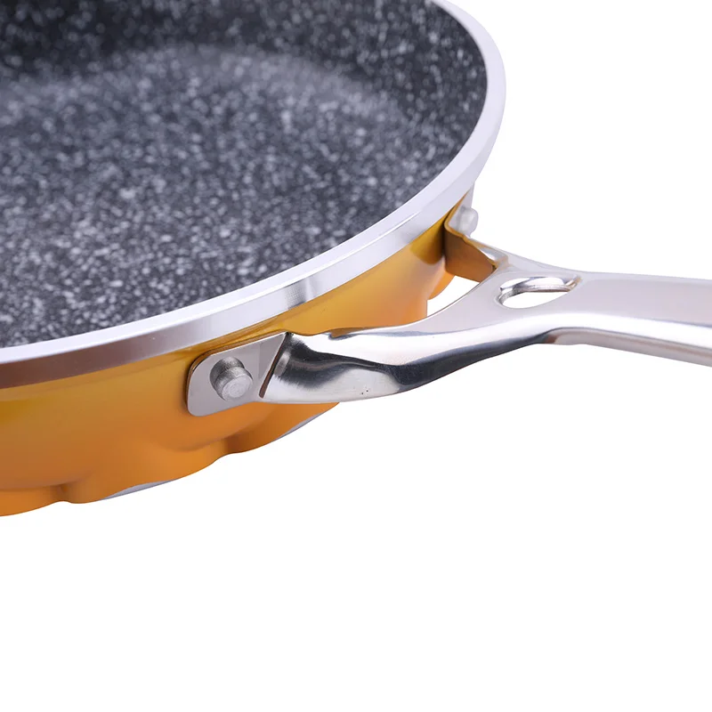Amercook kitchen supplier nonstick cooking 26cm cast aluminum frying pan