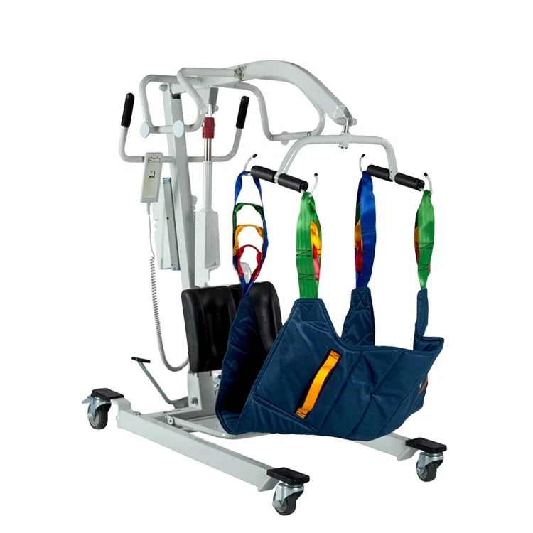 BT-PL002 Medical home care Standing Paralyzed Electric Patient Lift Multi-function type with sling mobile patient hoist price