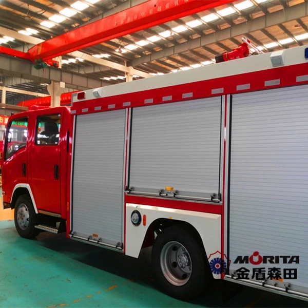 Medium Duty 12000kg Agent Capacity Water and Foam Tanker MAN Fire Truck