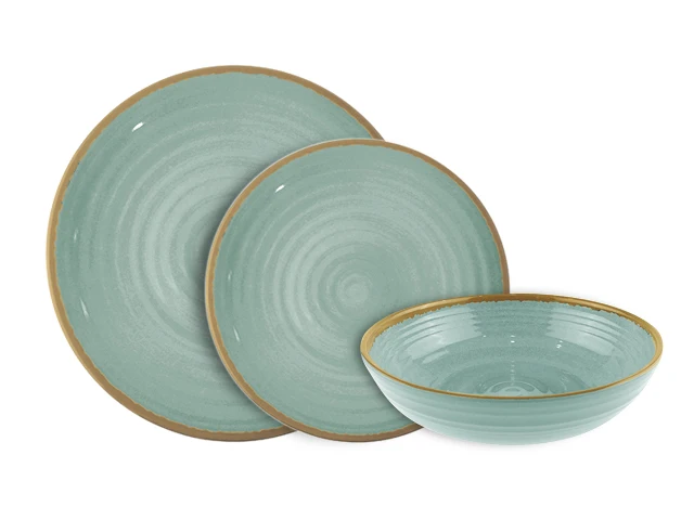 Sebest Melamine Factory Wholesale Price Hot Sell Custom Nordic Style Unbreakable Melamine Dinner Set Melamine Plate