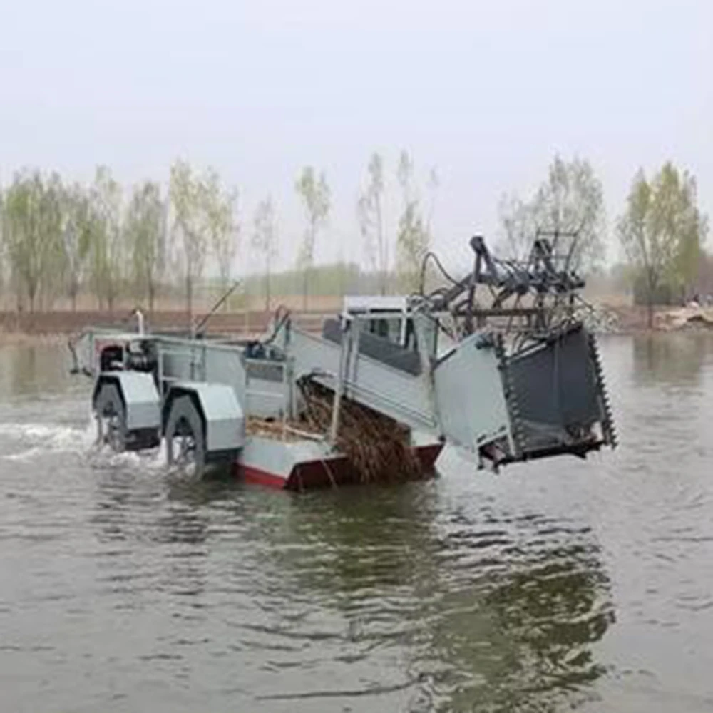 River Garbage Cleaning Trash Aquatic Trash Skimmer Boat/Rubbish Salvage Boat Salvage Skimmer Boat