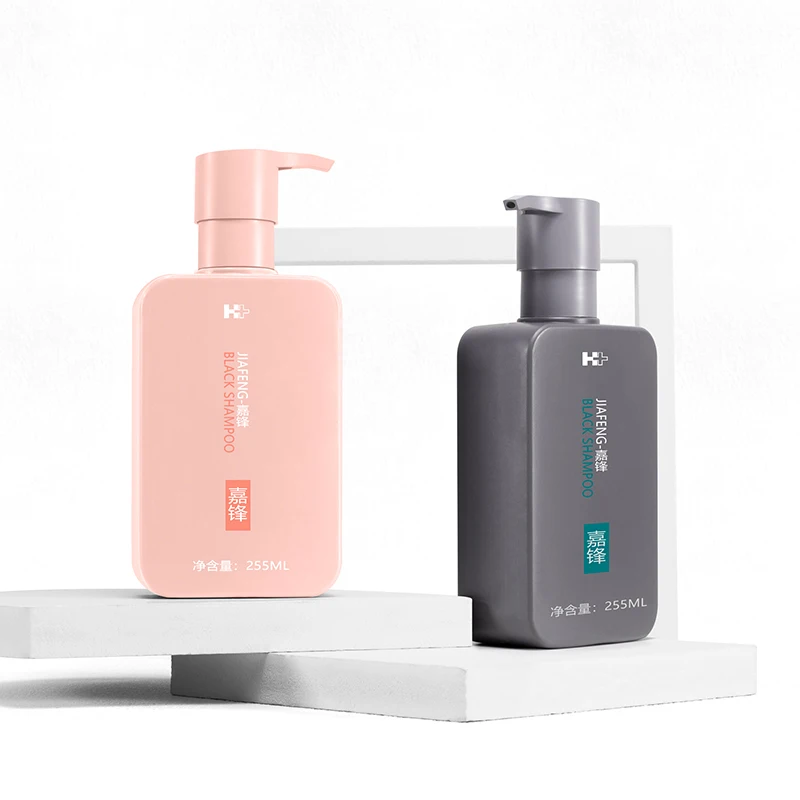 empty baby eco friendly custom luxury plastic pink shampoo bottle packaging 300ml wholesale