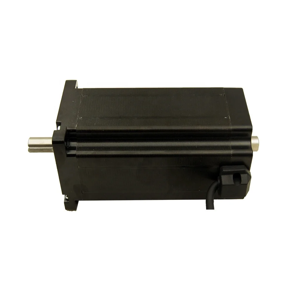 Dual shaft diameter 14mm Frame 86mm High torque 12NM Length 156mm 120KGCM Nema 34 Stepper Motor