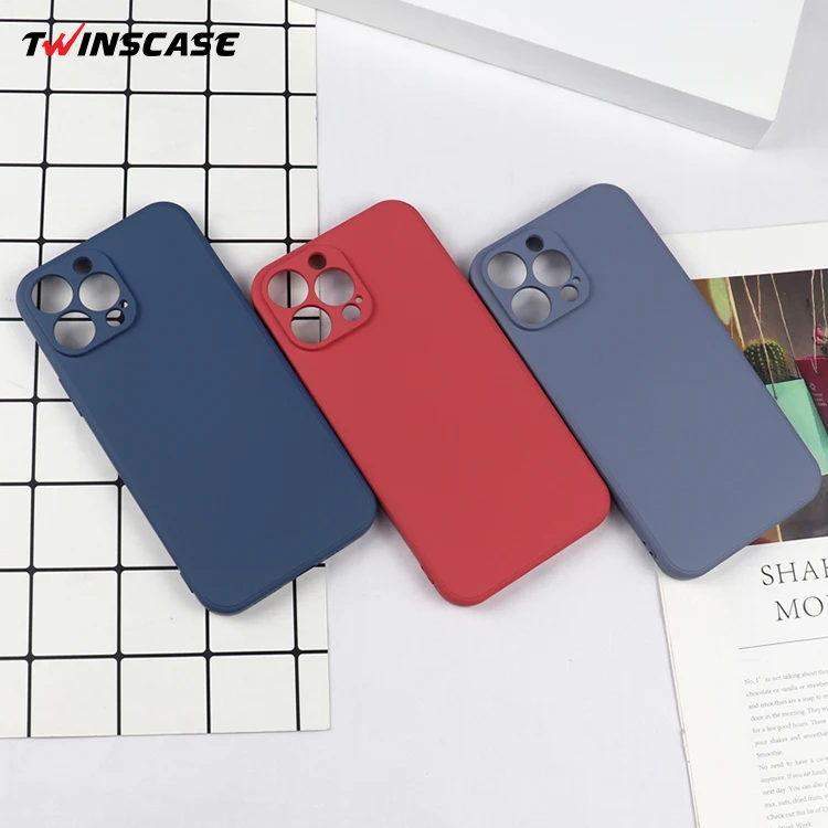 New Arrivals Soft TPU Phone Cover for iPhone 14 Pro Max Silicon Microfiber Lining Shockproof for iPhone 14 Silicone Case