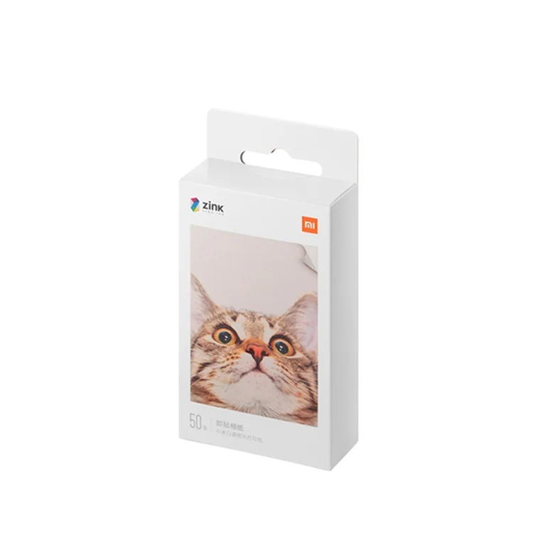 Оригинальный Портативный фотопринтер Xiaomi Mi бумага 20/50 листов ZINK 3 дюйма для Мини карманного