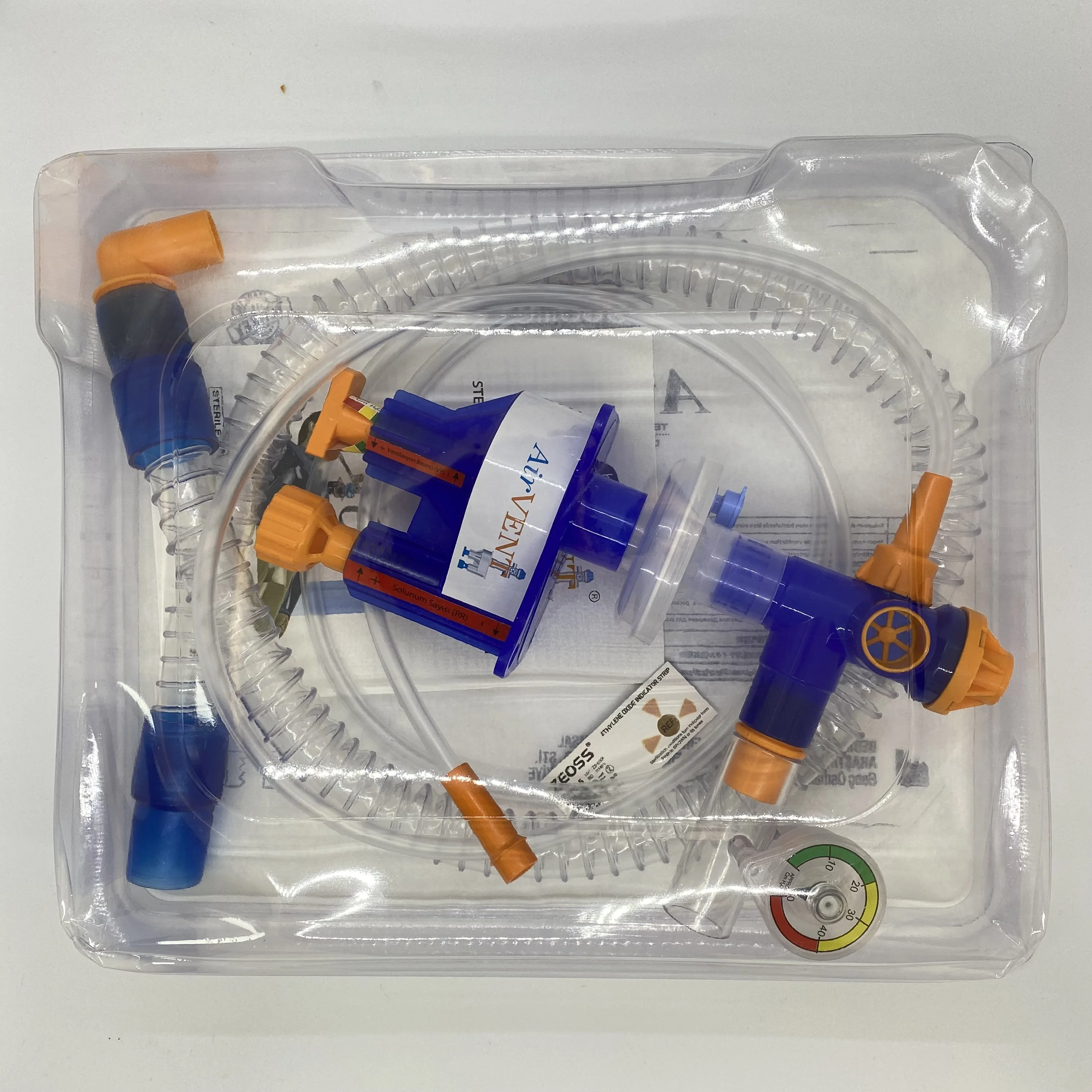 Life Saving Automatic Disposable Type 3 Air Vent Resuscitator Sterilized Best Quality Mechanical Respirator Premium Product