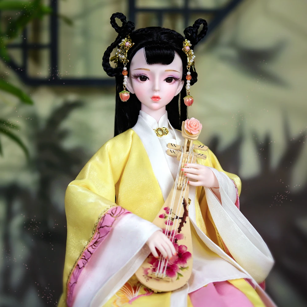 DBS Dream Fairy Silicone Female Plastic BJD Pretty Dress For Girls Gift Toys