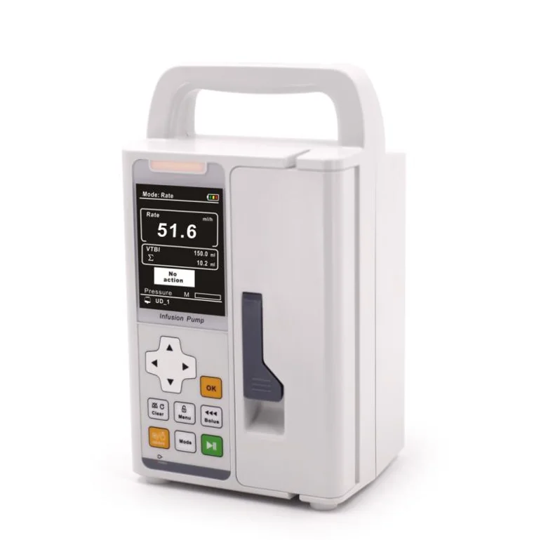 Veterinary Instrument veterinaria Infusion Pump CE approved LCD Screen  with Cheap price Spanish Drug library  iv pump
