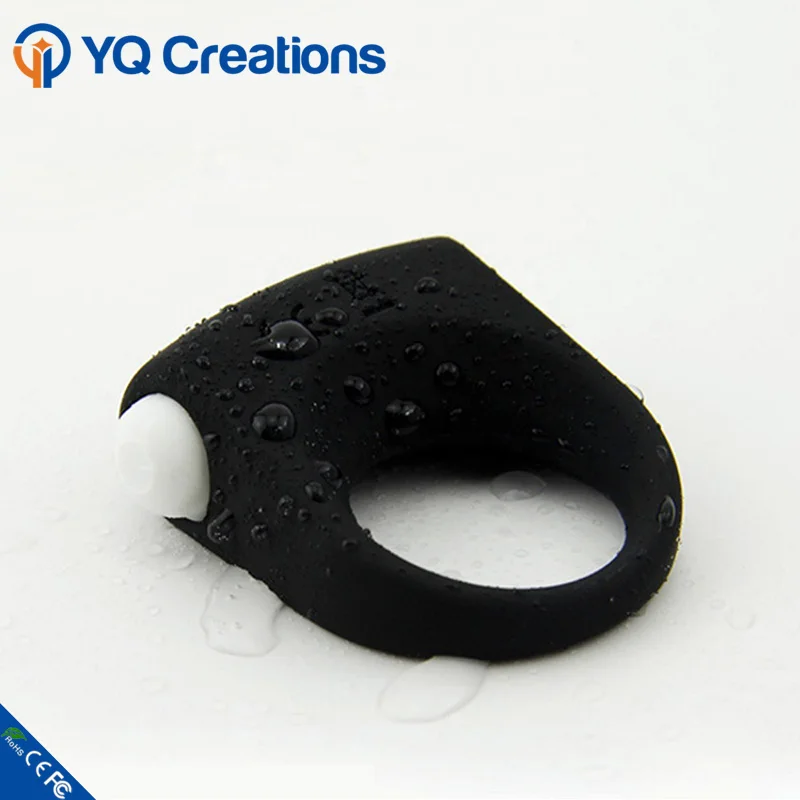 Popular Vibrating Bullet Sex Toy Rubber Cock Ring Male Sex Ring rechargeable vibrator bullet sex penis rings