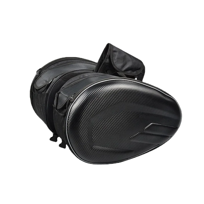 Waterproof large-capacity trunk motorcycle helmet travel bag riding side bag