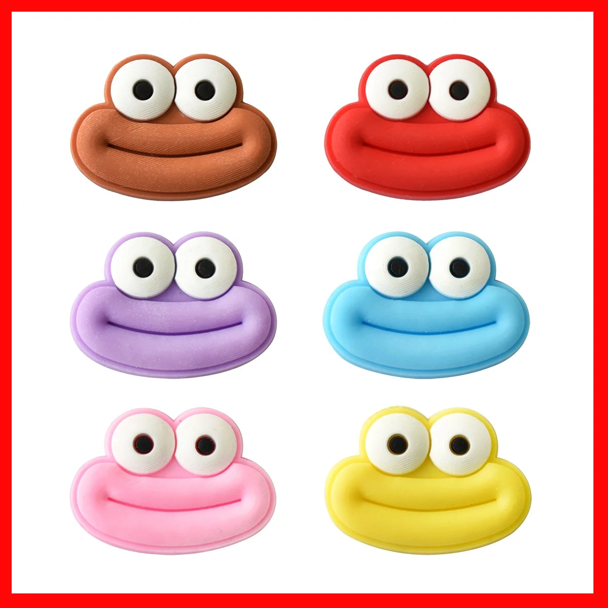 New Arrival Wholesale PVC Custom Clog Custom Designer Cute Fashion Funny Bulk Famous New Frogs Styled Shoe Charms