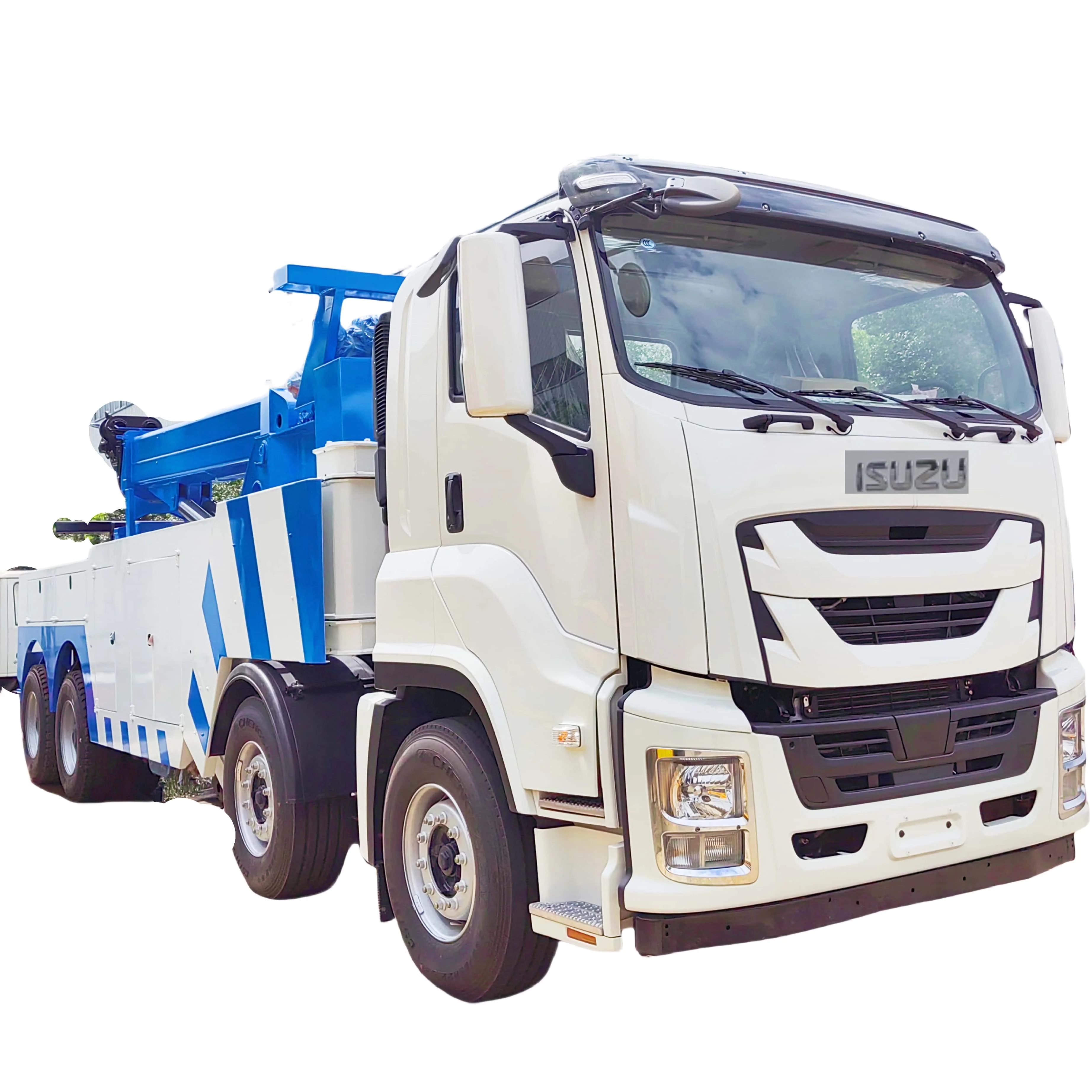 Экспорт за границу Лидер продаж трактор Isuzu серии тягач для тяжелых дорожных препятствий спасательный автомобиль