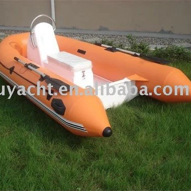 3.6m inflatable RIB boat fiberglass hull rib boat