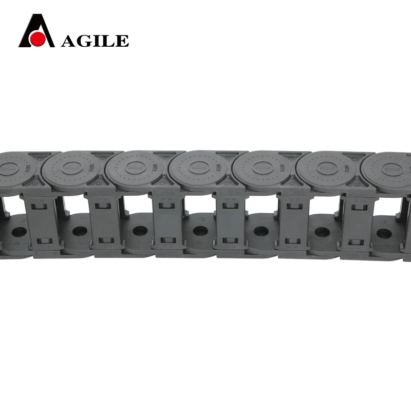 35*62 mm SK open type reinforced PA6 nylon flexible cable carrier