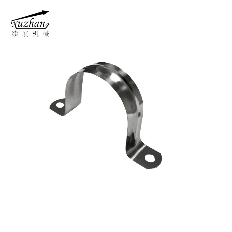 EPDM pvc rubber lined coated hose holder pipe saddle clamps