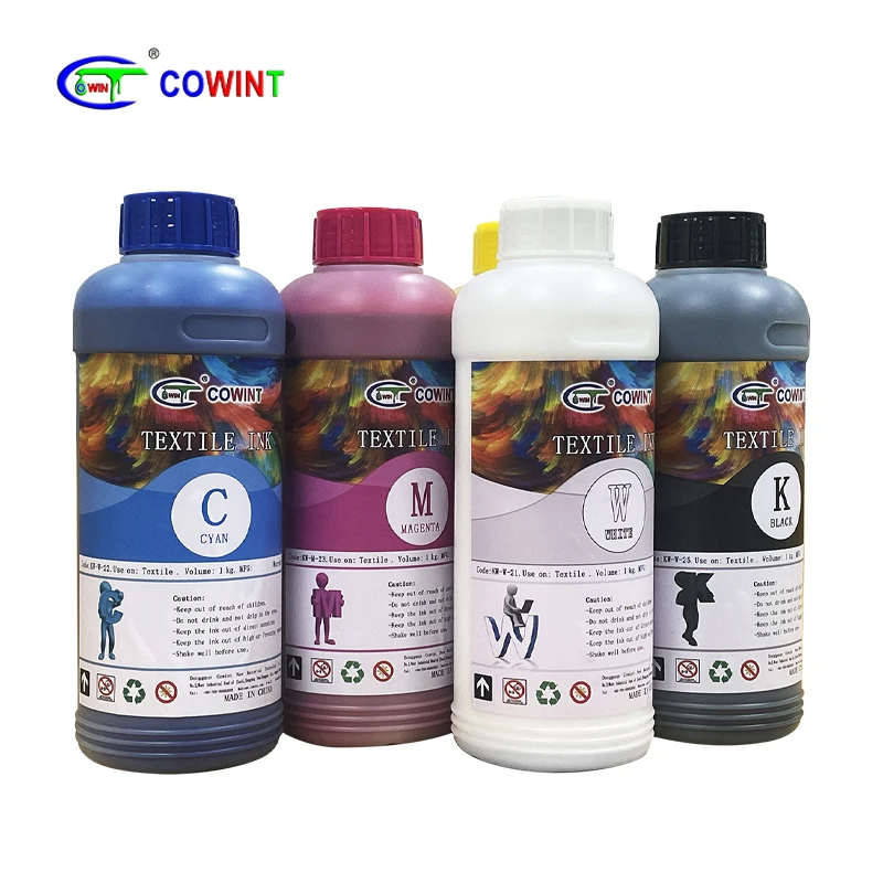 Cowint Direct to Film digital inkjet Printers 5 color cmykw Heat Transfer Printing DTF Ink