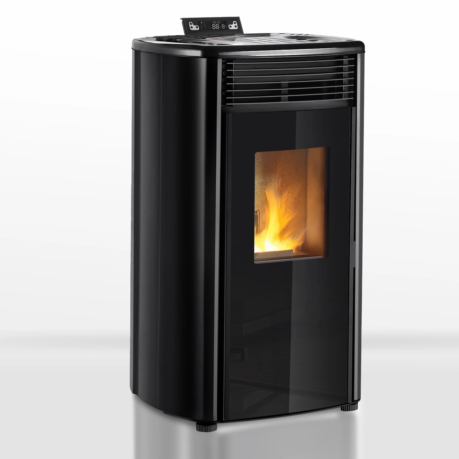 2023 new arrival easy clean wood pellet fireplace stove for house
