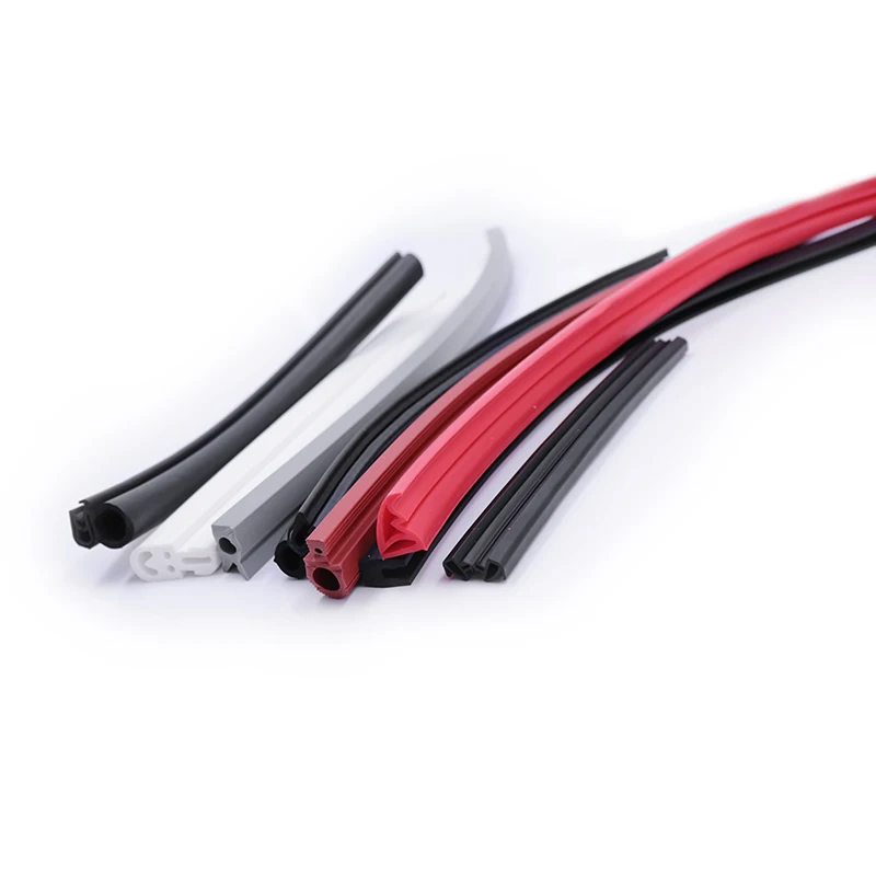 Factory custom shape extruded silicone rubber strip seal