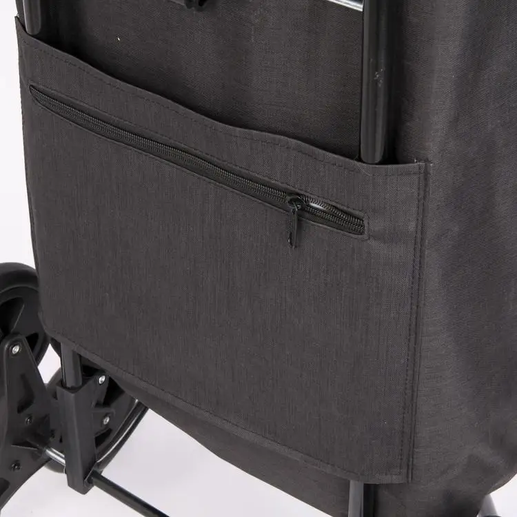 High Quality Trolley Shopping Bag 6 Wheels  Stair Climber Cheap Foldable Shopping Cart