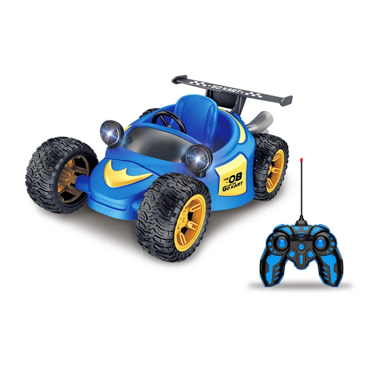 New 4CH Flip Tumbling RC Stunt Car 360 Rotating Remote Control Classic Cars Toy