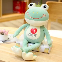 Hot selling new arrivals big sizes or customized frog plush stuffed toy for valentines