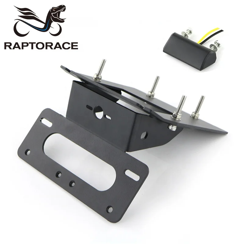 Raptorace fit for HONDA MSX125 2017-2021 aftermarket aluminum number license plate holder fender eliminator tail tidy