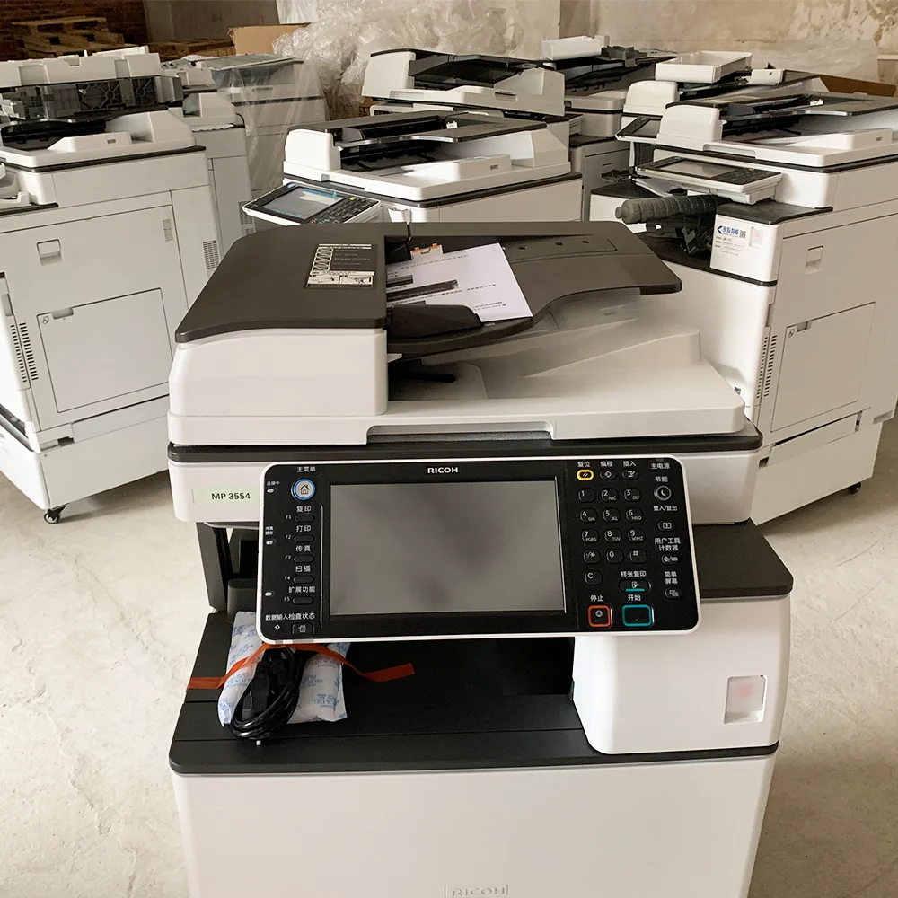Оптовая продажа одноцветные A3-A5 Восстановленное копировальных аппаратов MP3554 цифровой фотокопировальная машина для Риоч многоразовых