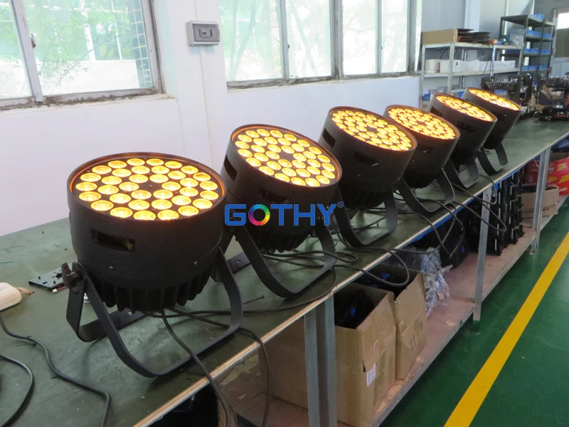 36x10w 36 leds par stage lighting led par light Aluminum housing effect control sound activated equipment
