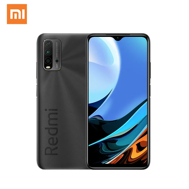 
Xiaomi Redmi 9T Mobile Phones 4GB 64GB Octa Core CPU 48MP AI Camera 6000mAh 18W Fast Charging 6.53