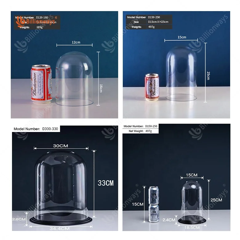 Home Storage & Organizing Dustproof Figure Display Case small Clear Acrylic Display Box transparent storage box