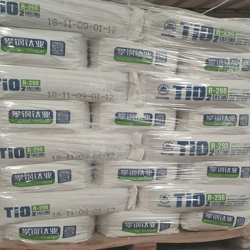 Pangang R-298 tio2 rutile titanium dioxide THE TITAN DIOXIDE RUTILE R-298 R-248 R-249 titanium dioxide