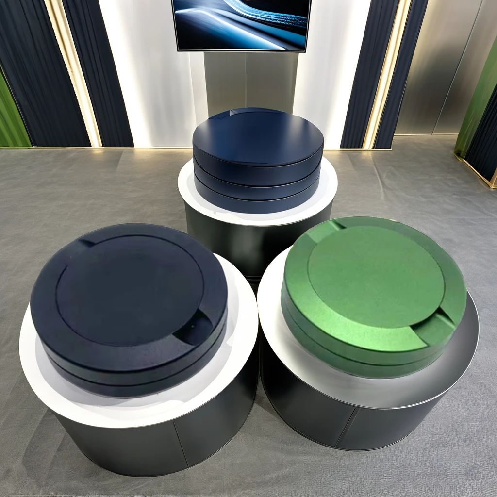 Popular High Quality Stainless Steel Snus Can Aluminum Black Green Red Silver Anodizing CNC Machined Drilling Wire EDM