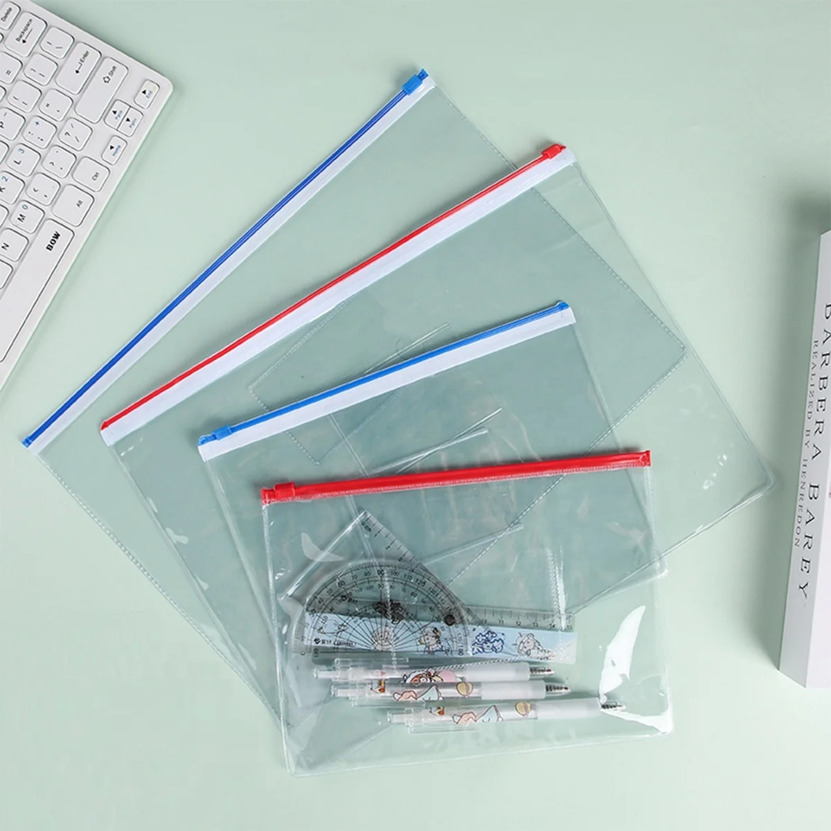 new arrival waterproof portable Kpop Photo Albums bts lomo cards collection pvc zipper pouches file pocket