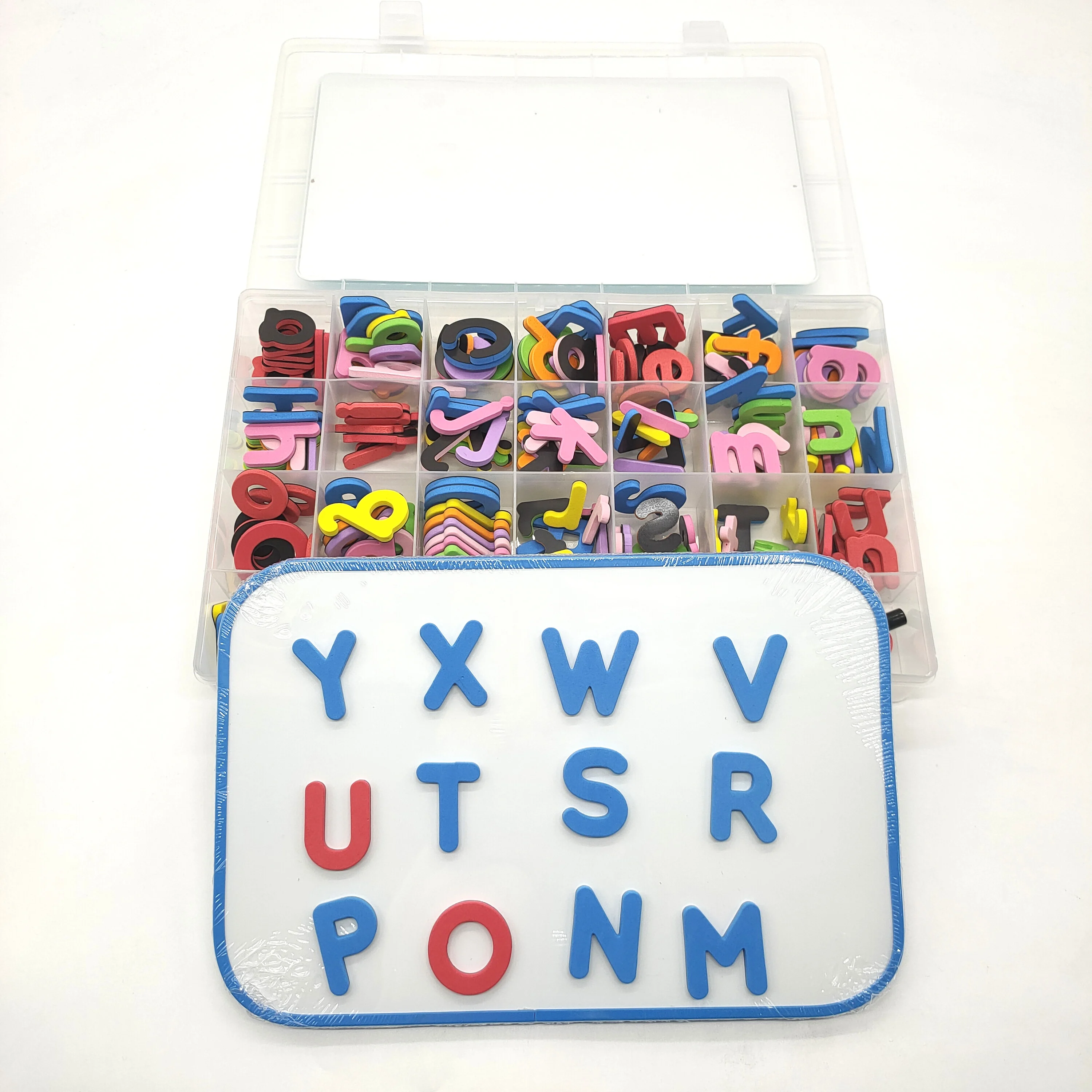 Hot Selling Colored eva magnetic letters for Preschool Educational Toy