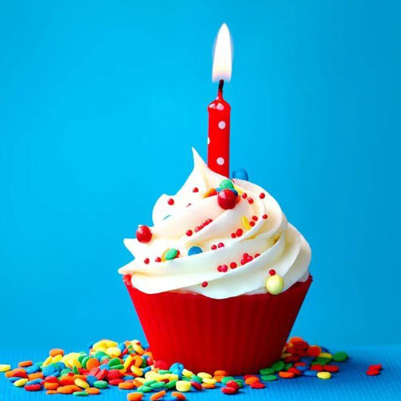 Creative Cup Cake shaped mold scented candle soy wax for photo gift home decoration candles