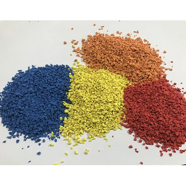 Various Color Cheap Recycled Epdm Rubber Granules For Artificial Grass