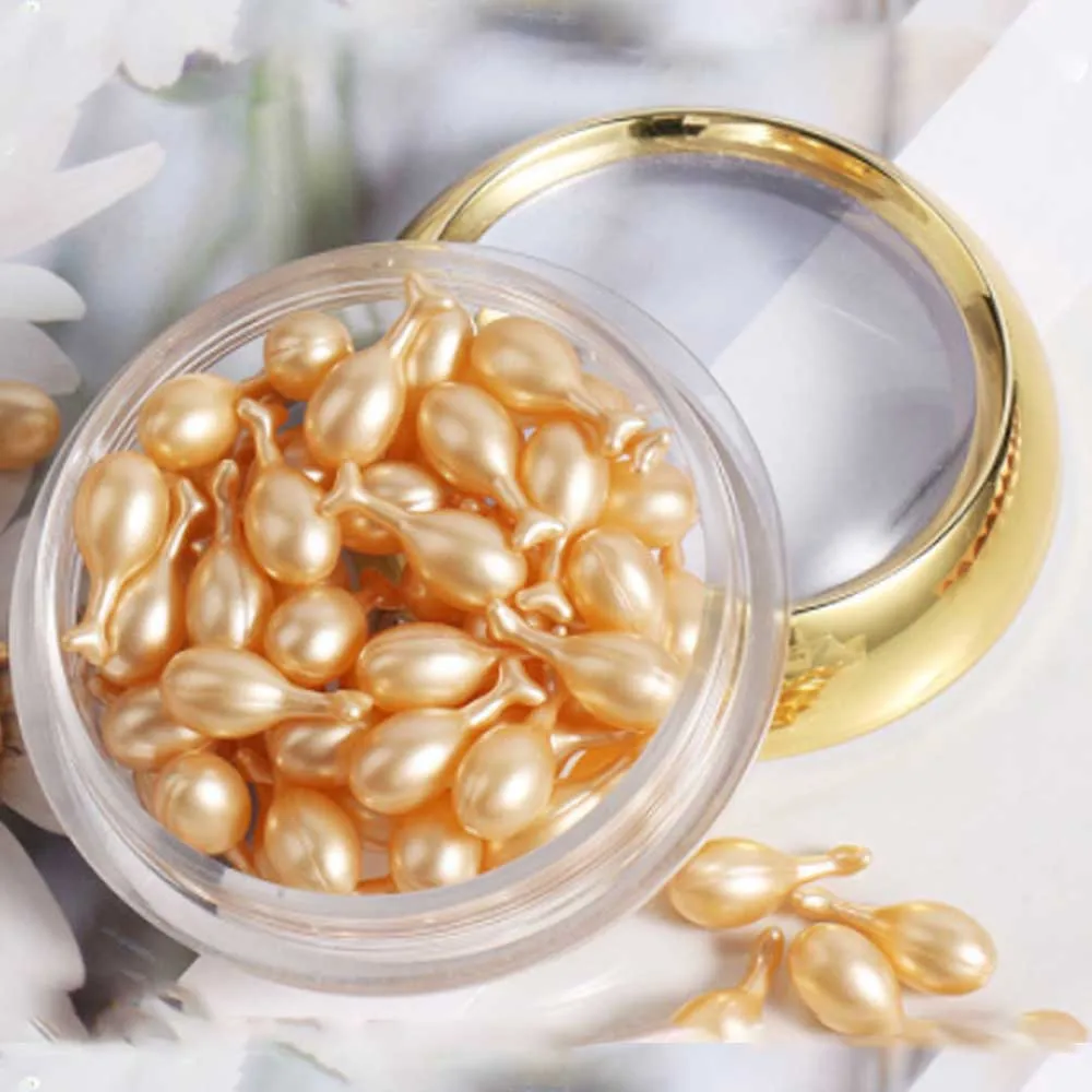 Salmon Roe Capsules Essence Soft Capsules OEM OEM Cosmetic Skin Care Essence Capsules